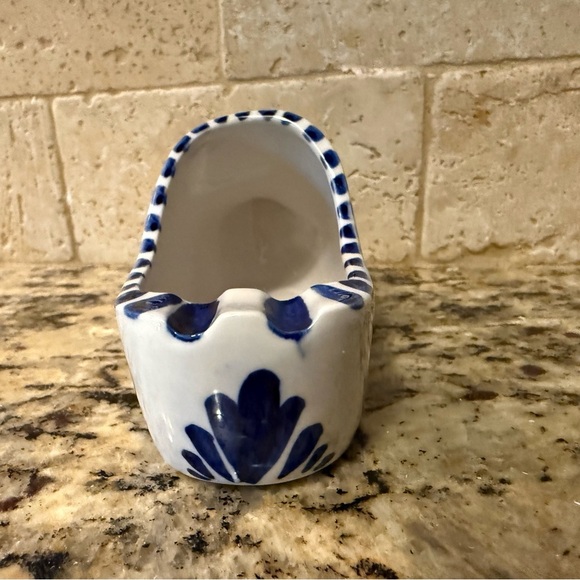 Elesva #015 Holland Delft Blue ceramic clog, a traditional Dutch Artwork - Picture 4 of 6